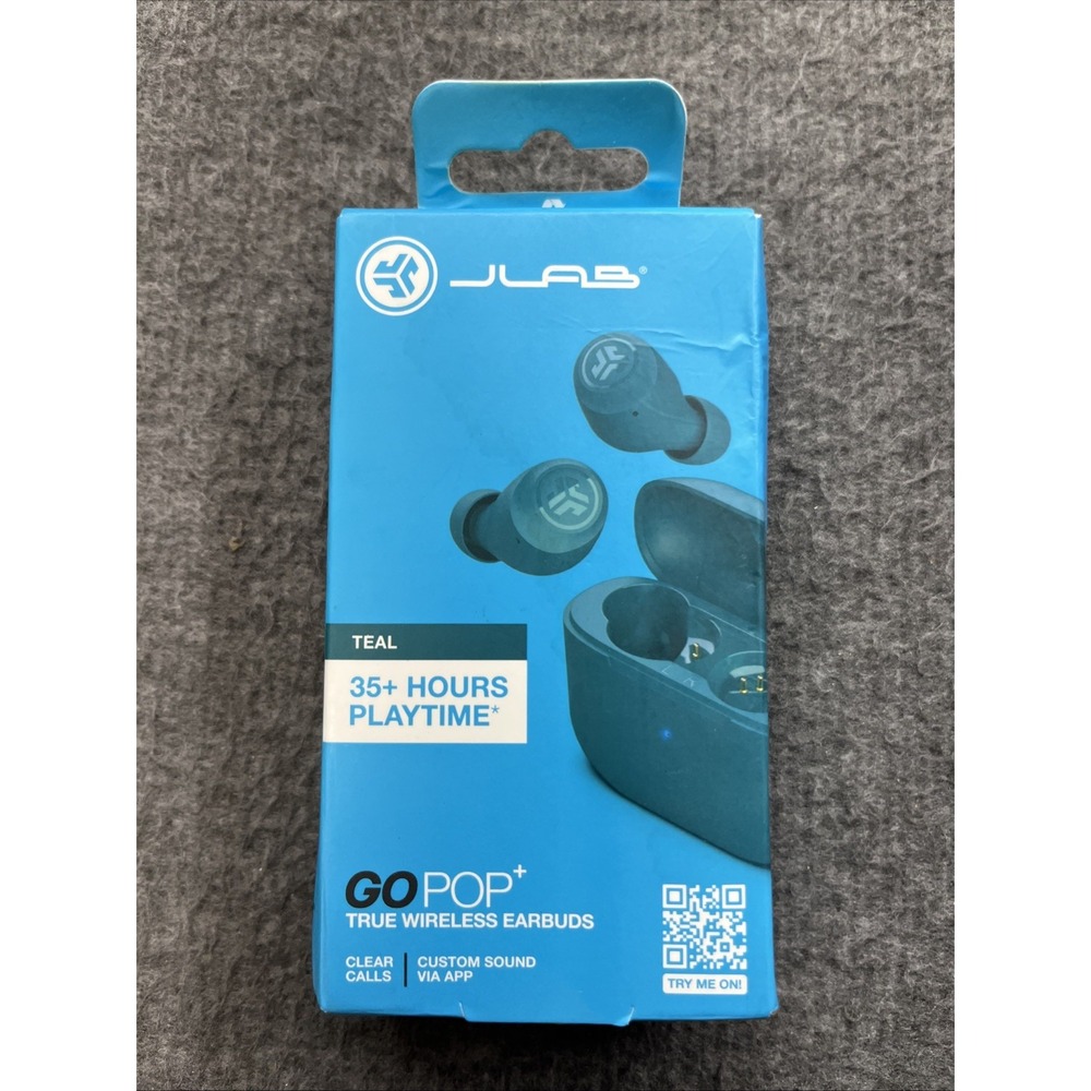 JLab - GO Air POP True Wireless In-Ear Headphones - Teal